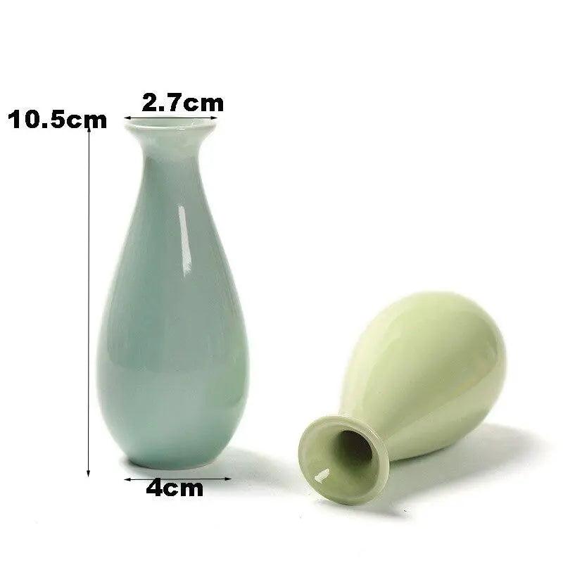 Vessina – Klassieke Pastel Keramische Vaas - Vessina