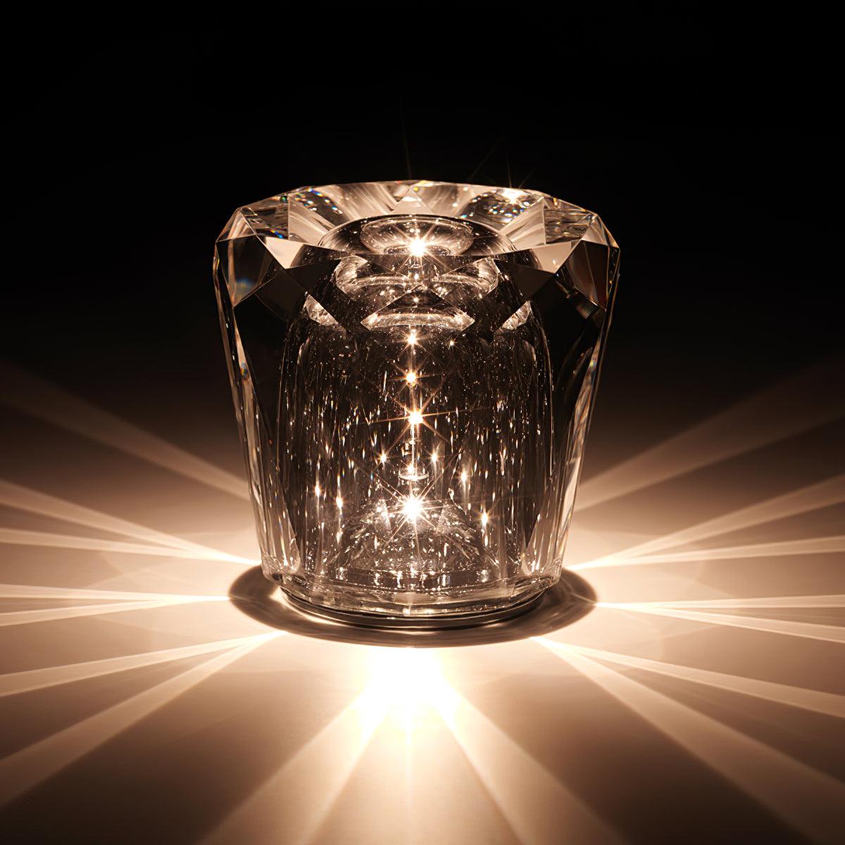 Vessina – Kristallen Diamant Tafellamp - Vessina