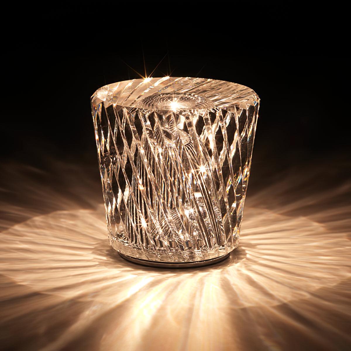 Vessina – Kristallen Diamant Tafellamp - Vessina
