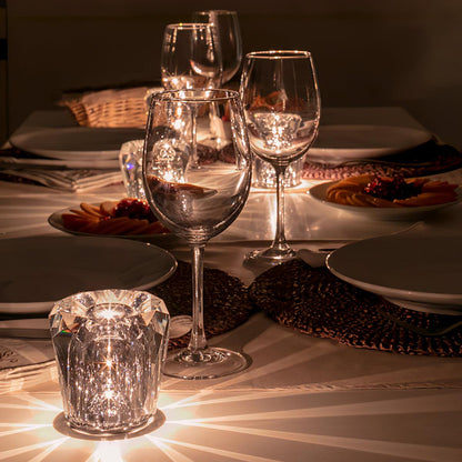 Vessina – Kristallen Diamant Tafellamp - Vessina