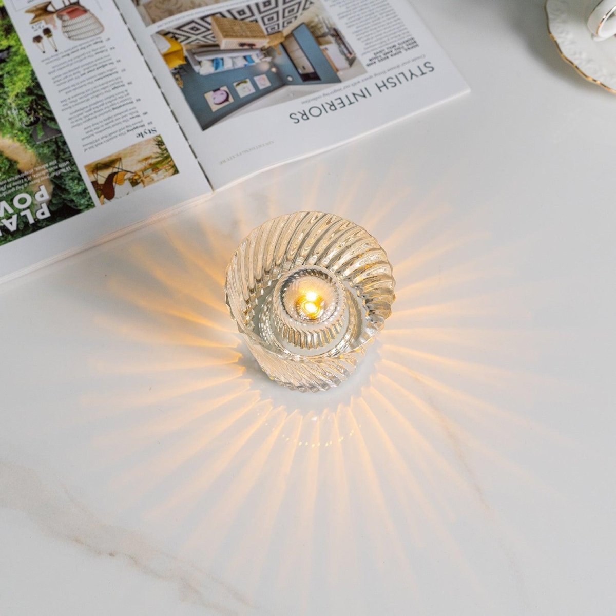 Vessina – Kristallen Diamant Tafellamp - Vessina