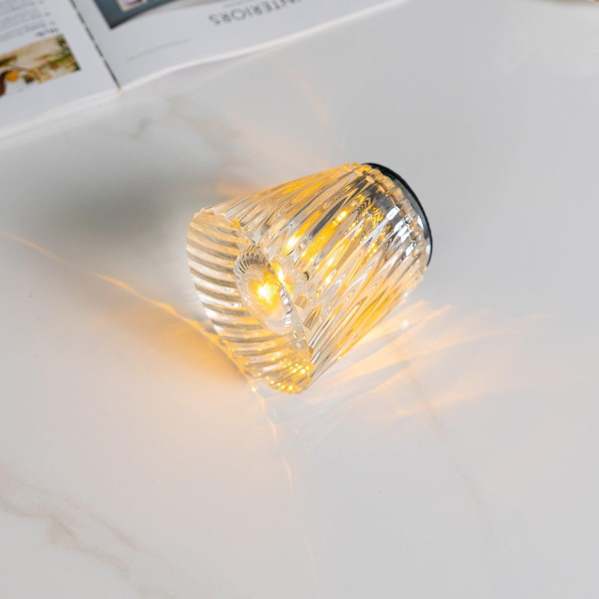 Vessina – Kristallen Diamant Tafellamp - Vessina