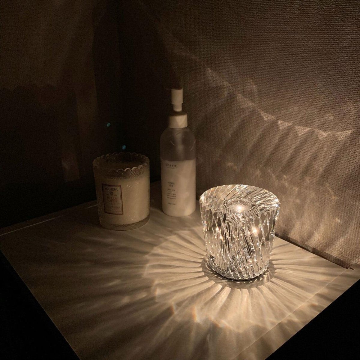 Vessina – Kristallen Diamant Tafellamp - Vessina
