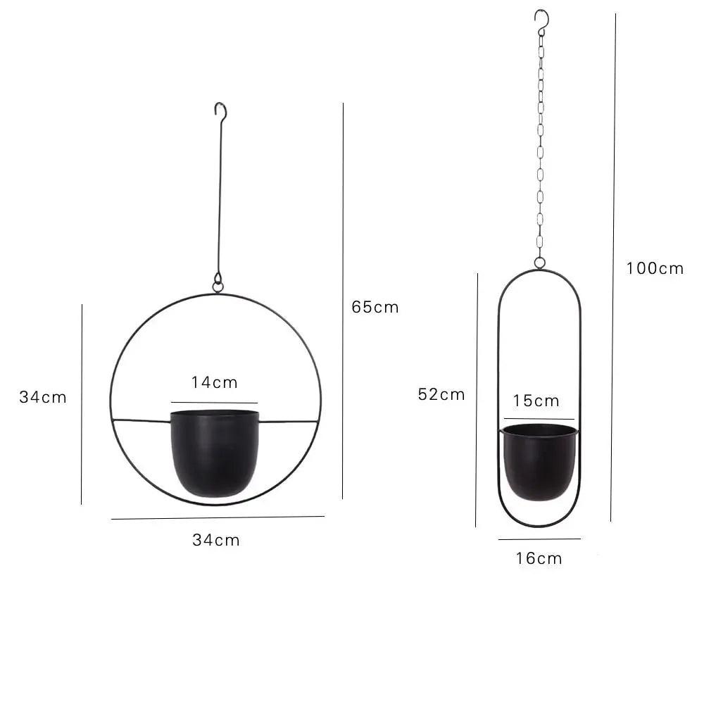 Vessina – Metalen Hangpot - Vessina