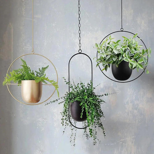 Vessina – Metalen Hangpot - Vessina