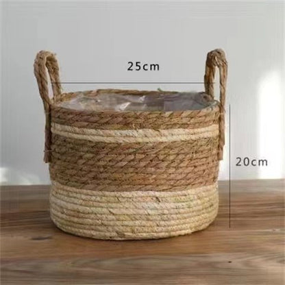 Vessina – Milieuvriendelijke Wicker Plantenmand - Vessina