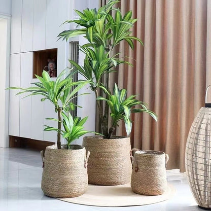 Vessina – Milieuvriendelijke Wicker Plantenmand - Vessina