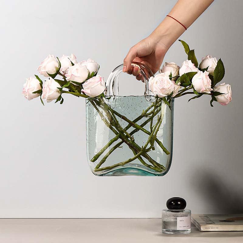 Vessina – Moderne Kunst Glas Vaasje - Vessina