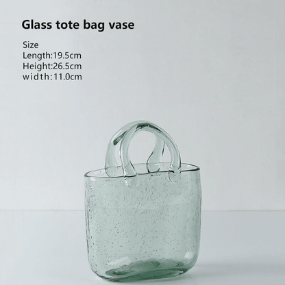 Vessina – Moderne Kunst Glas Vaasje - Vessina