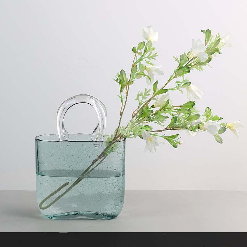 Vessina – Moderne Kunst Glas Vaasje - Vessina