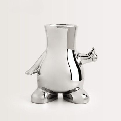 Vessina – Moderne Monochrome Kunstvaas Decoratie - Vessina