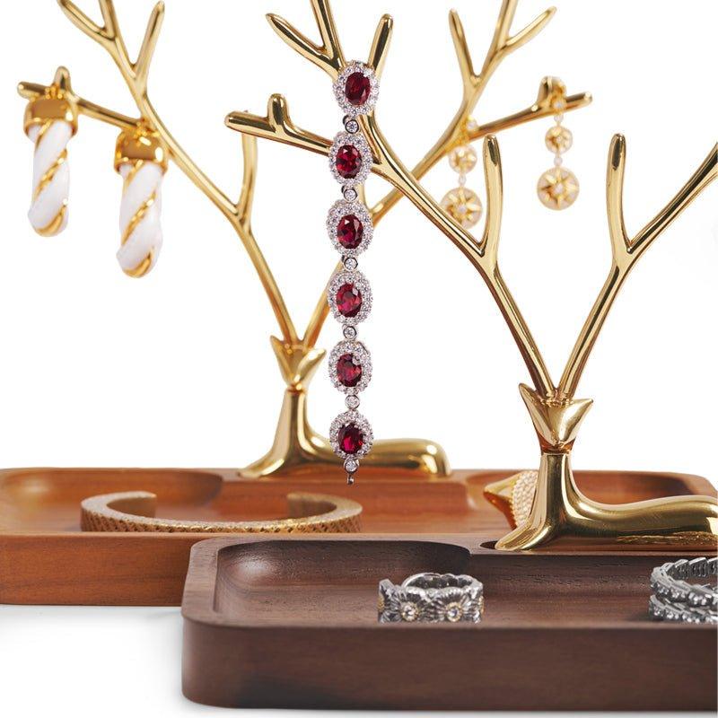 Vessina – Ontwerp Houten Sieraden Display Tray - Vessina