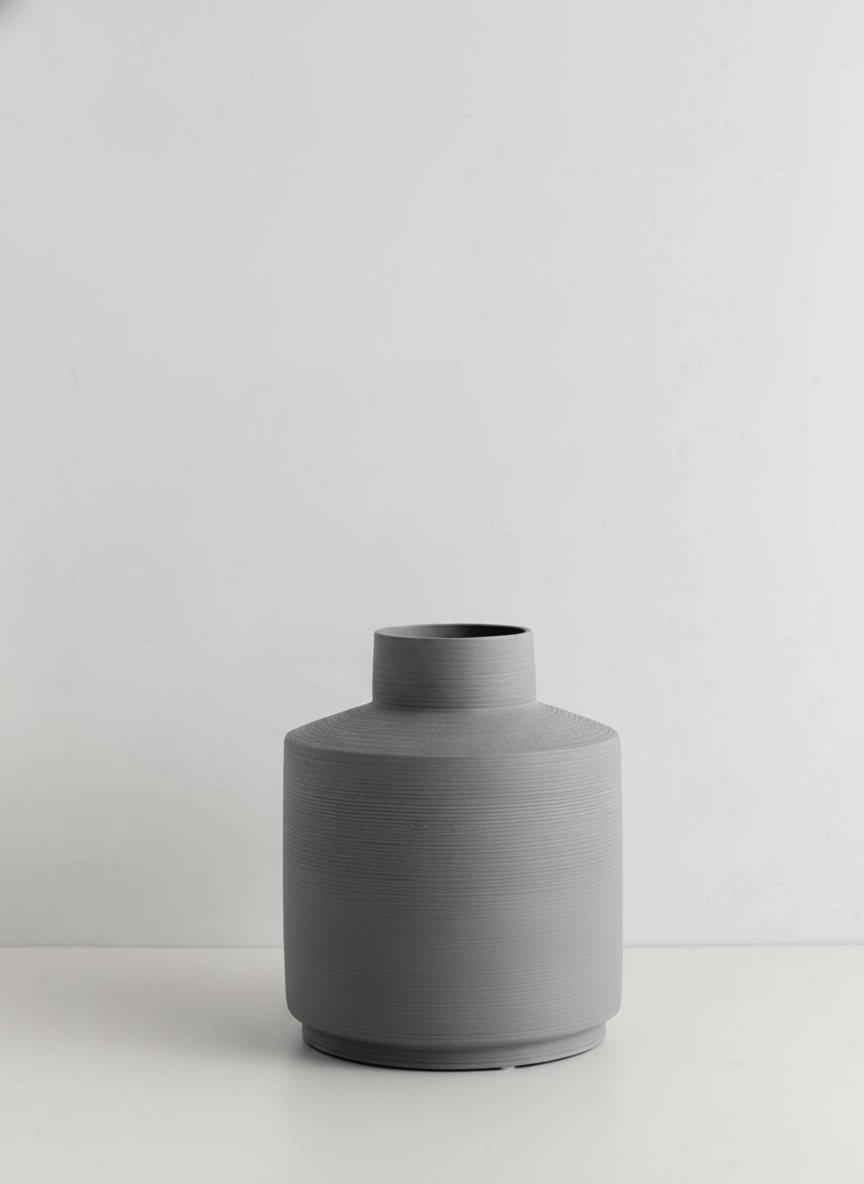 Vessina – Stijlvolle Monochrome Keramische Vazen met Tijdloos Minimalistisch Ontwerp - Vessina