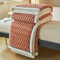 Zachte sherpa plaid met luxe textuurafwerking - Vessina