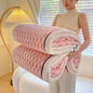 Zachte sherpa plaid met luxe textuurafwerking - Vessina